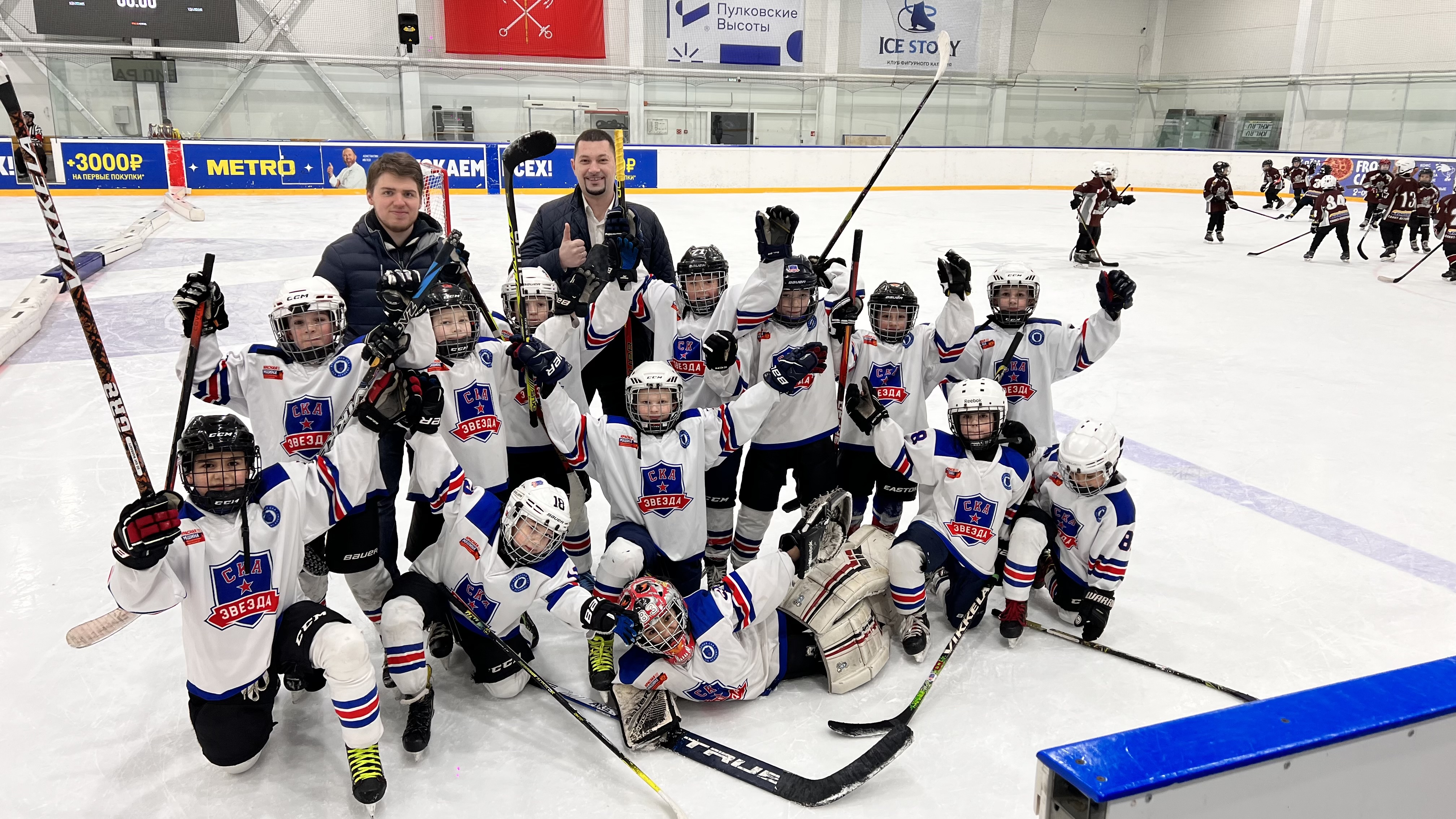 Компания "Север Гарант Групп" стала спонсором детской хоккейной команды СКА