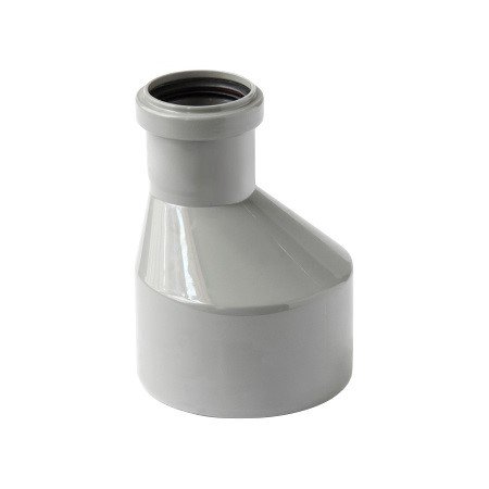 Переход PP-H эксцентрический серый Дн 40х32 б/нап в/к VALFEX 25040032 арт.1217181