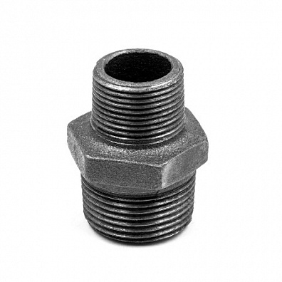 Ниппель переходной чугун Ду 25х20 (1"х3/4") НР арт.1217940