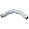 Отвод стальной гнутый двухрезьбовой оцинк Ду15 (Дн21,3х2,8) из труб по ГОСТ 3262-75 арт.1211381 оцинкованный