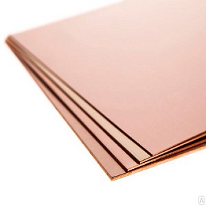лист медный 0.5х600х1500 тв