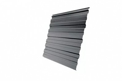 Профнастил С8 0,45 RAL 9006 бело-алюминиевый