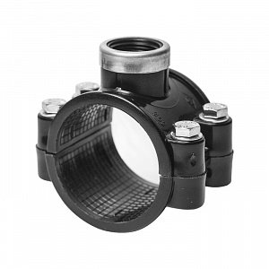 Седелка ПНД 200х90 PN 16 SDR 11 ПЭ 100 электросварная без фрезы EUROSTANDARD