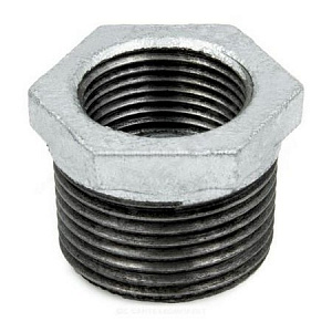 Футорка чугун оц Ду 40х25 (1 1/2"х1") НР/ВР арт.1218059